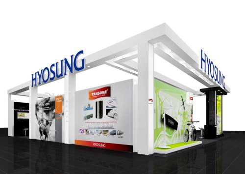 효성 PIS 부스 조감도