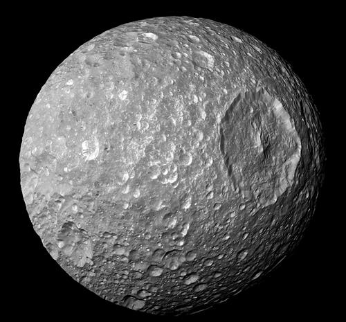 토성의 위성 미마스(Mimas)