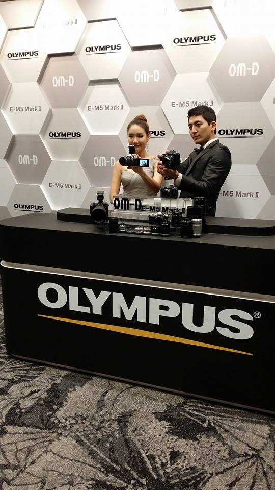 6일 공개된 올림푸스 'OM-D E-M5 Mark II'.2015.02.06(사진=박성민 기자)