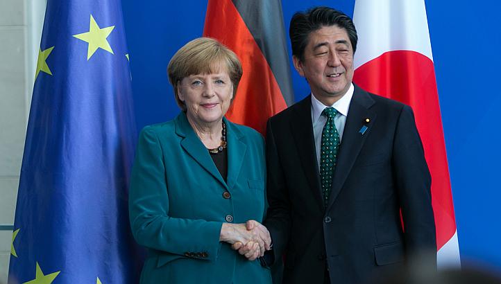 Merkel- Japan