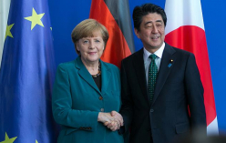 Merkel- Japan
