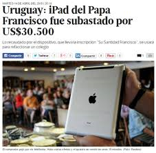 교황의 아이패드