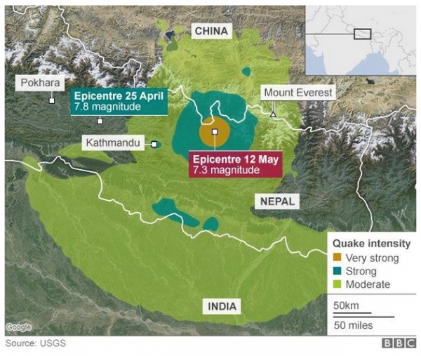 네팔 규모 7.3 지진 또 발생…또 한차례 ‘강진’ 가능성 있어