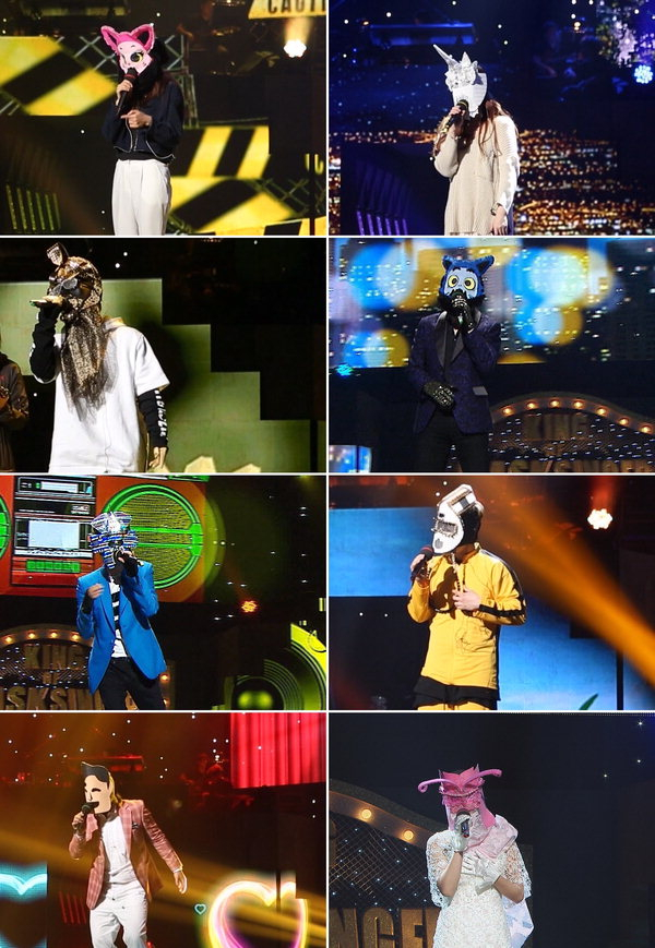 사진=MBC‘복면가왕’ 4차 경연에 돌입한 복면가수 8人 