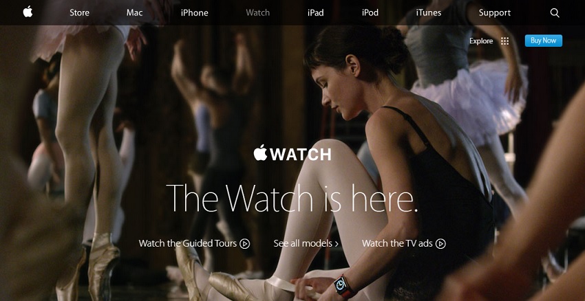 애플워치 홈페이지