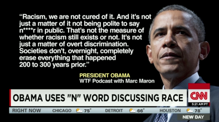 Obama Uses N Word "Nigger" Interview with Marc Maron President Barack Obama says N Word