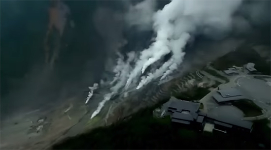 일본, 하코네 화산 800년 만에 분화