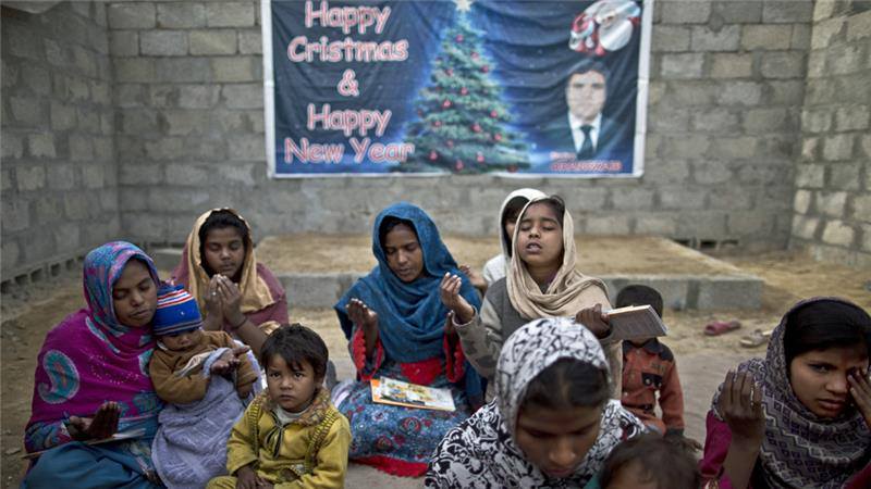 파키스탄 기독교인 어린이들