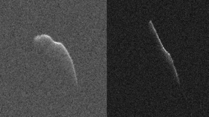 올해 크리스마스 이브에 지구에 초근접해 지나간 크리스마스 이브 소행성 사진
