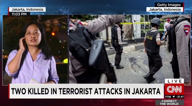 IS 인도네시아 자카르타 테러