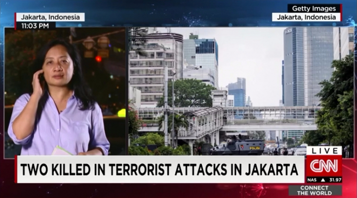 인도네시아 자카르타에서 일어난 테러