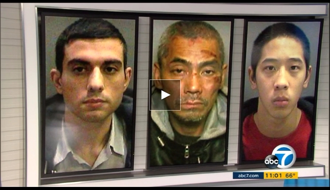 탈옥한 이란 출신 호세인 나예리(37·Hossein Nayeri), 베트남 출신 박 즈엉(43·Bac Duong)과 조너선 띠에우(20·Jonathan Tieu)