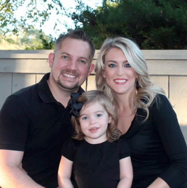 케일럽 휫과 캐서린 휫, 그리고 서튼 휫 가족 사진