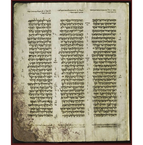 알레포 사본 중 신명기