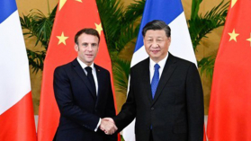 지난 4월 중국 시진핑 주석과 프랑스 마크롱 대통령 정상회담
