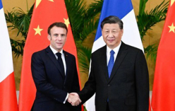 지난 4월 중국 시진핑 주석과 프랑스 마크롱 대통령 정상회담
