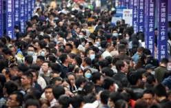 중국 청년 실업률 역대 최고