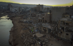 리비아 대홍수 전염병 위기로