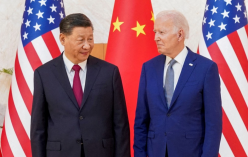 2022년 G20 정상회의에서 만난 시진핑 중국 국가주석(왼쪽)과 조 바이든 미국 대통령