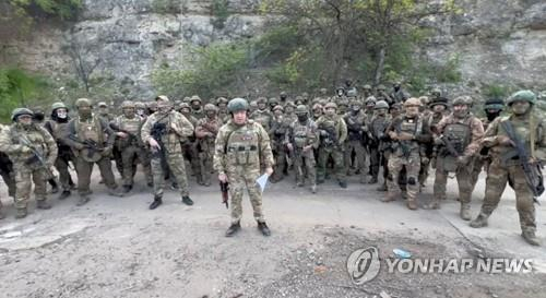 우크라이나전에 투입된 러 용병단 바그너그룹