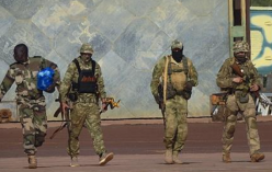 말리 북부에서 활동 중인 러시아 용병들