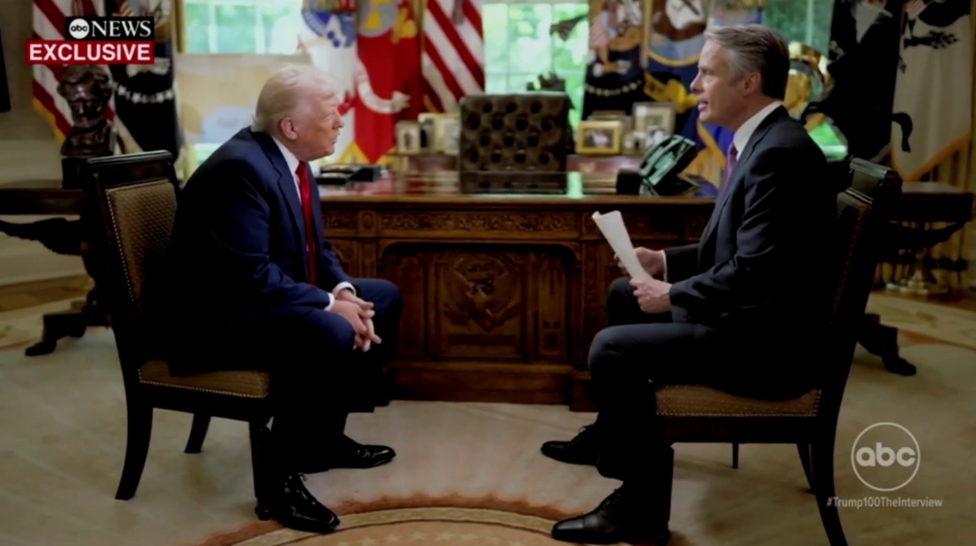 트럼프 ABC 인터뷰