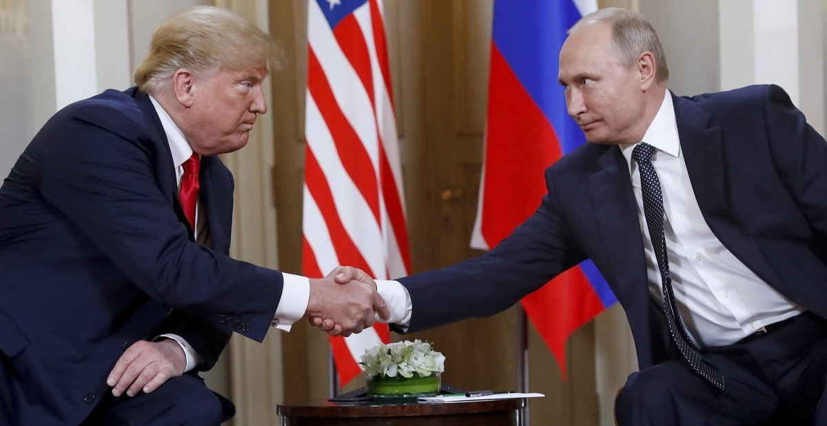 2018년 트럼프 대통령과 푸틴 대통령