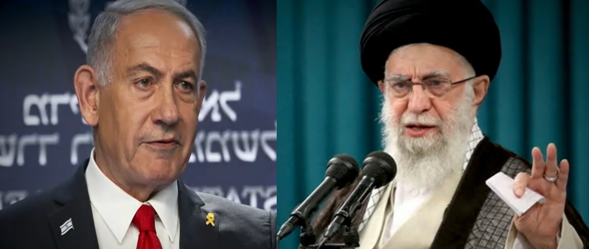 이스라엘 네트냐후 총리와 이란의 헤메네이 최고 지도자