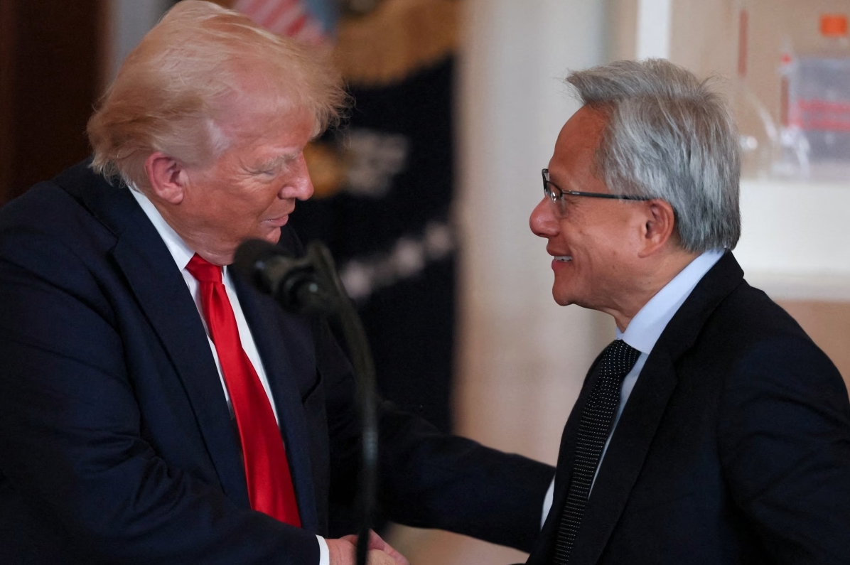 트럼프와 젠슨황