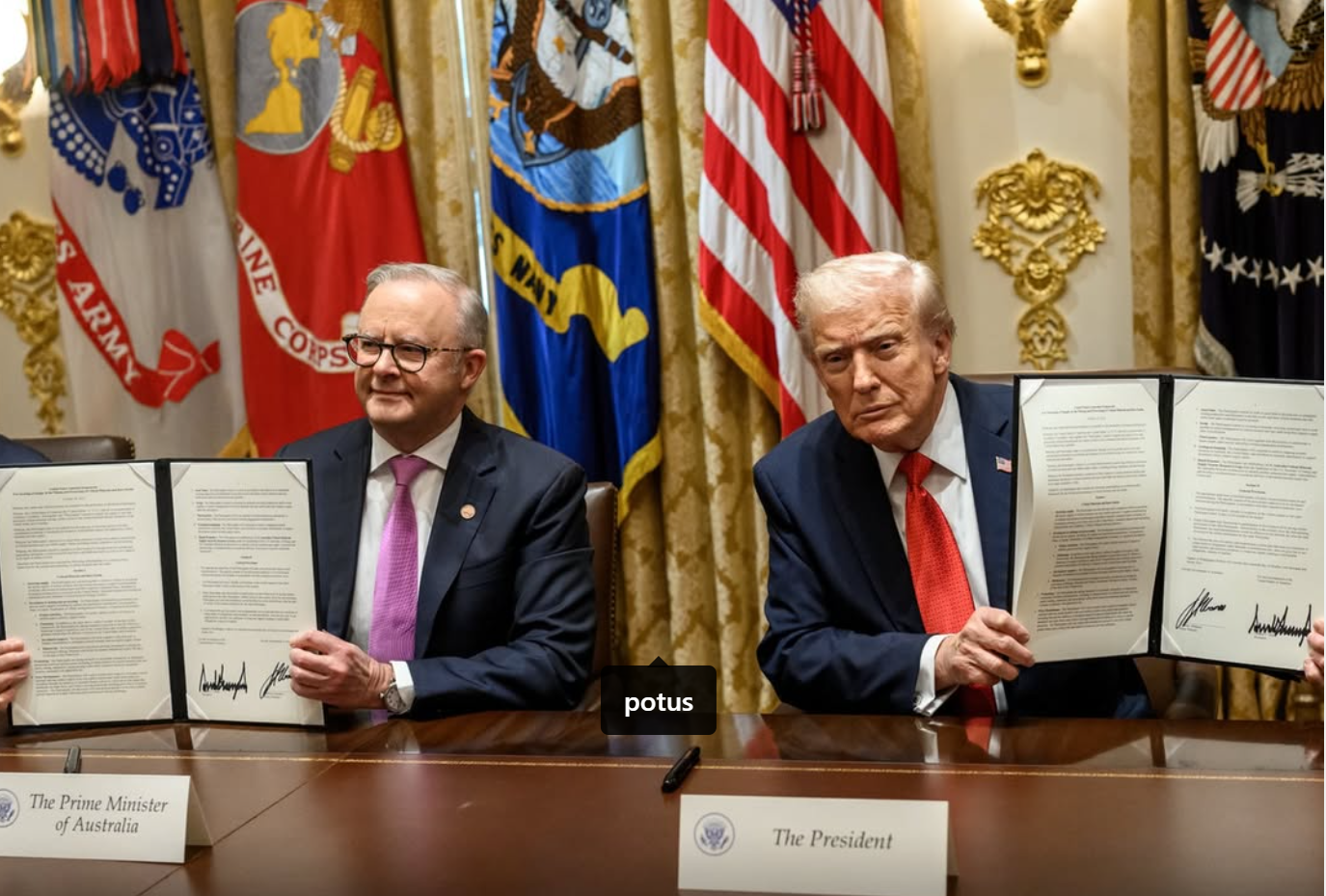 트럼프, 호주와 희토류 관련 빅딜성사