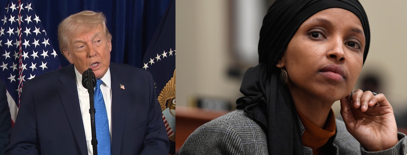 트럼프와 일한 오마르