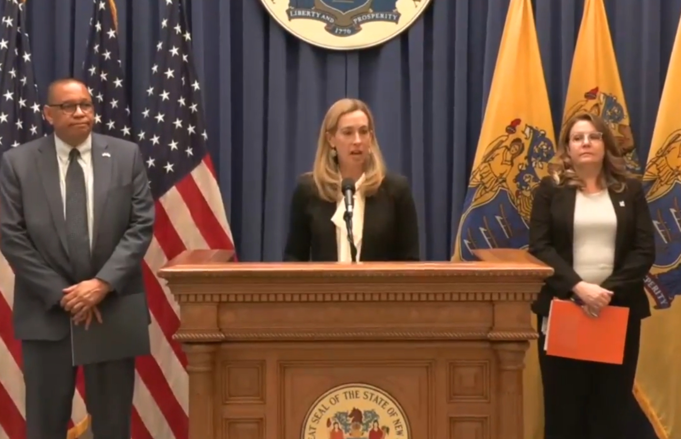 미키 셰릴(Mikie Sherrill) 뉴저지 주지사 기자회견