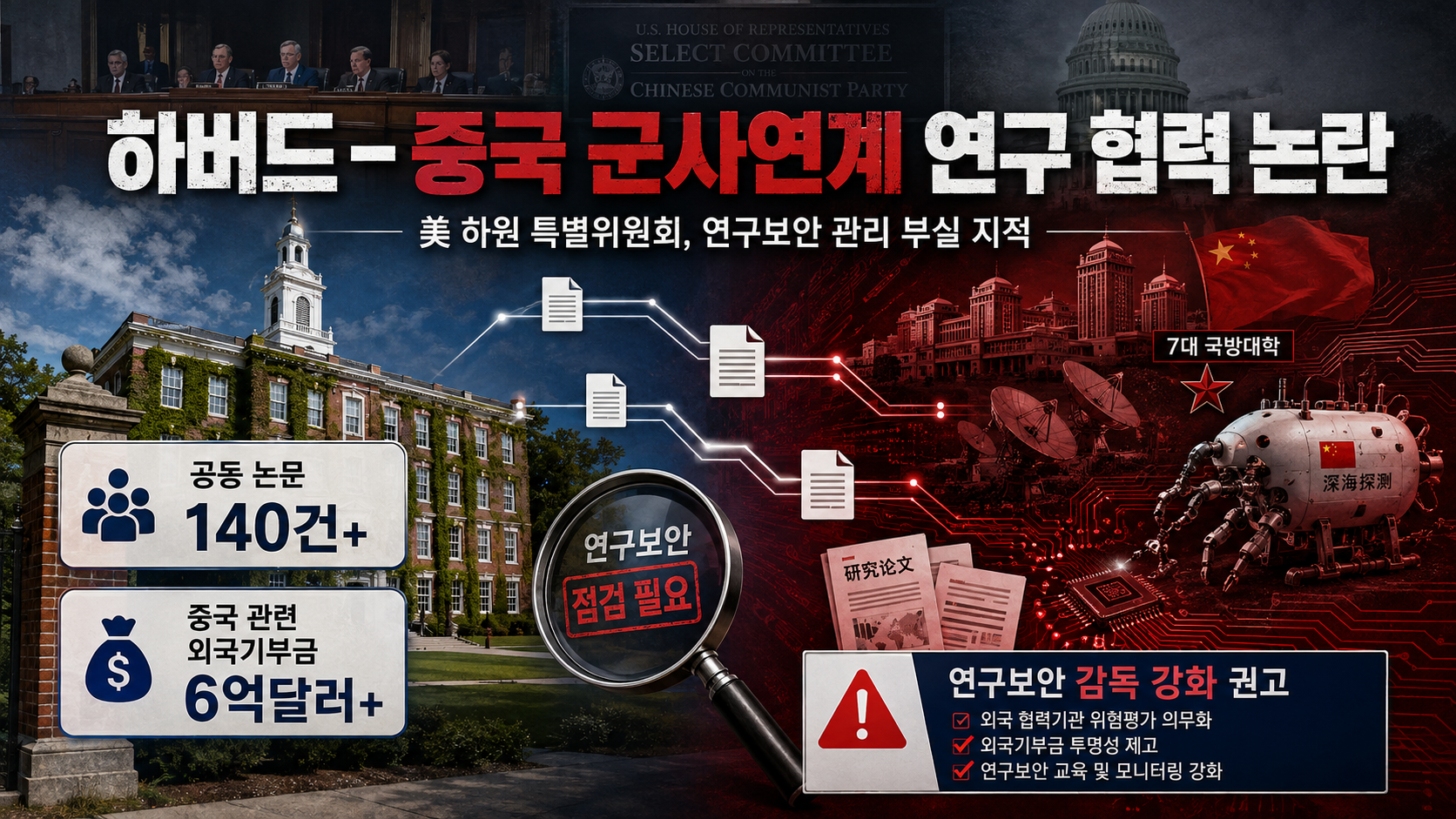 하버드와 중국 군사대학